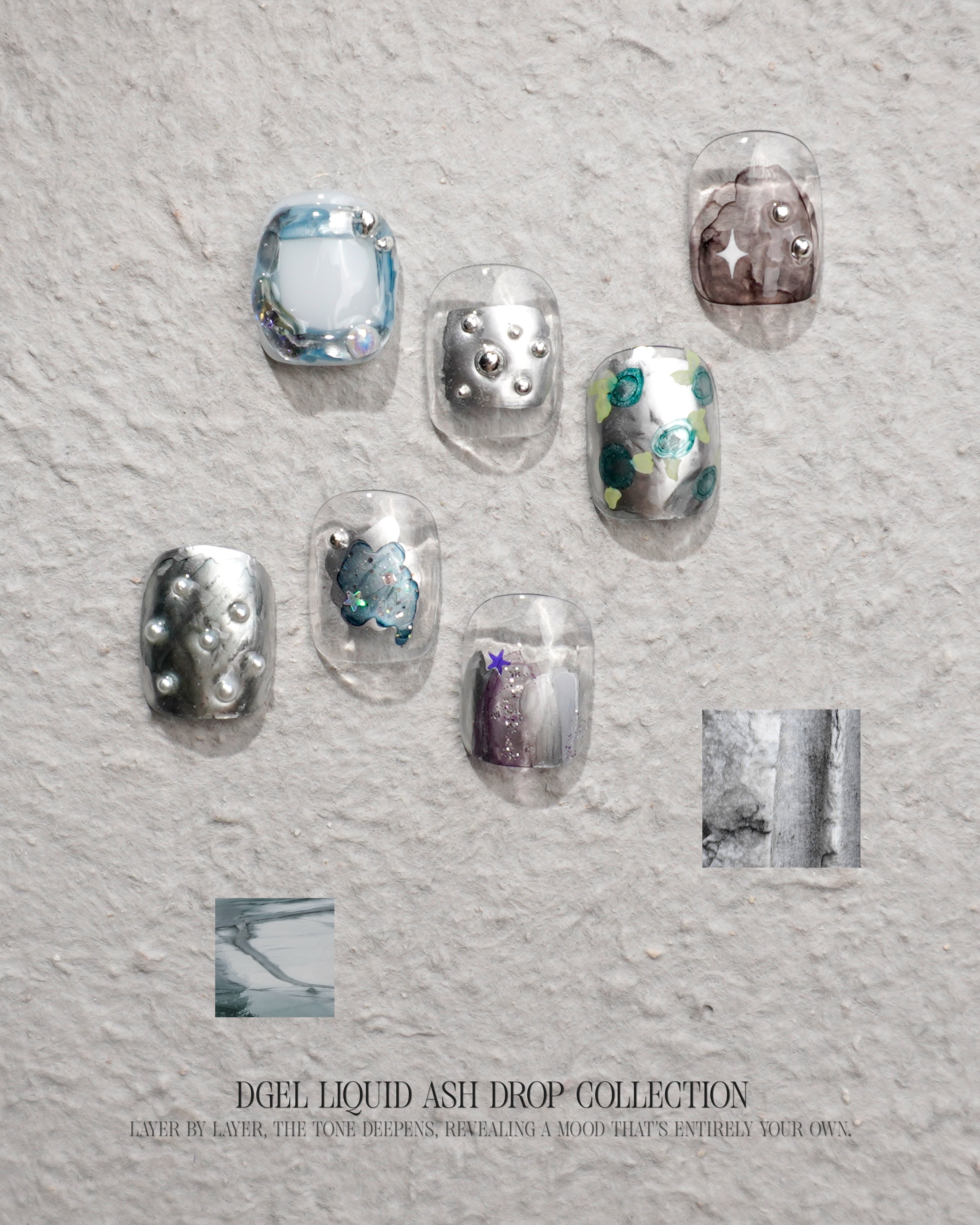DGEL Ash Drop Liquid Ink Tint Collection