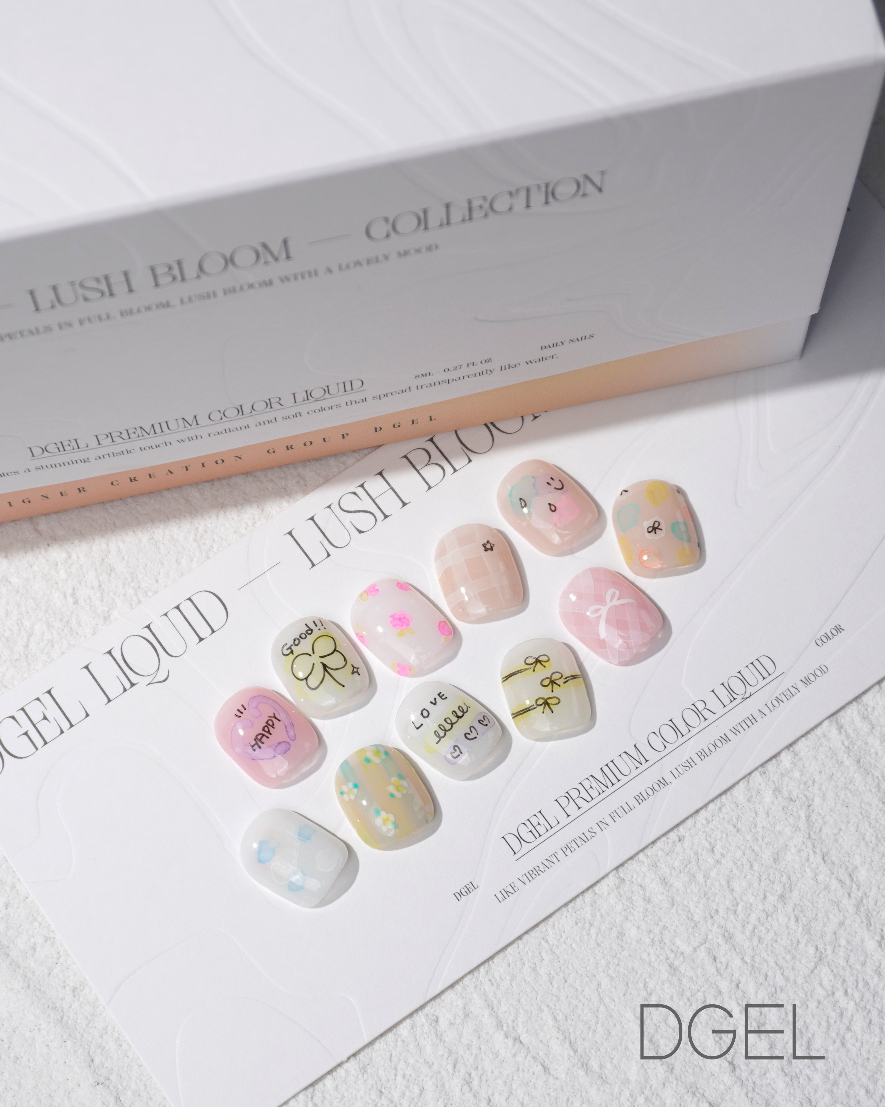 DGEL Lush Bloom Liquid Ink Tint Collection