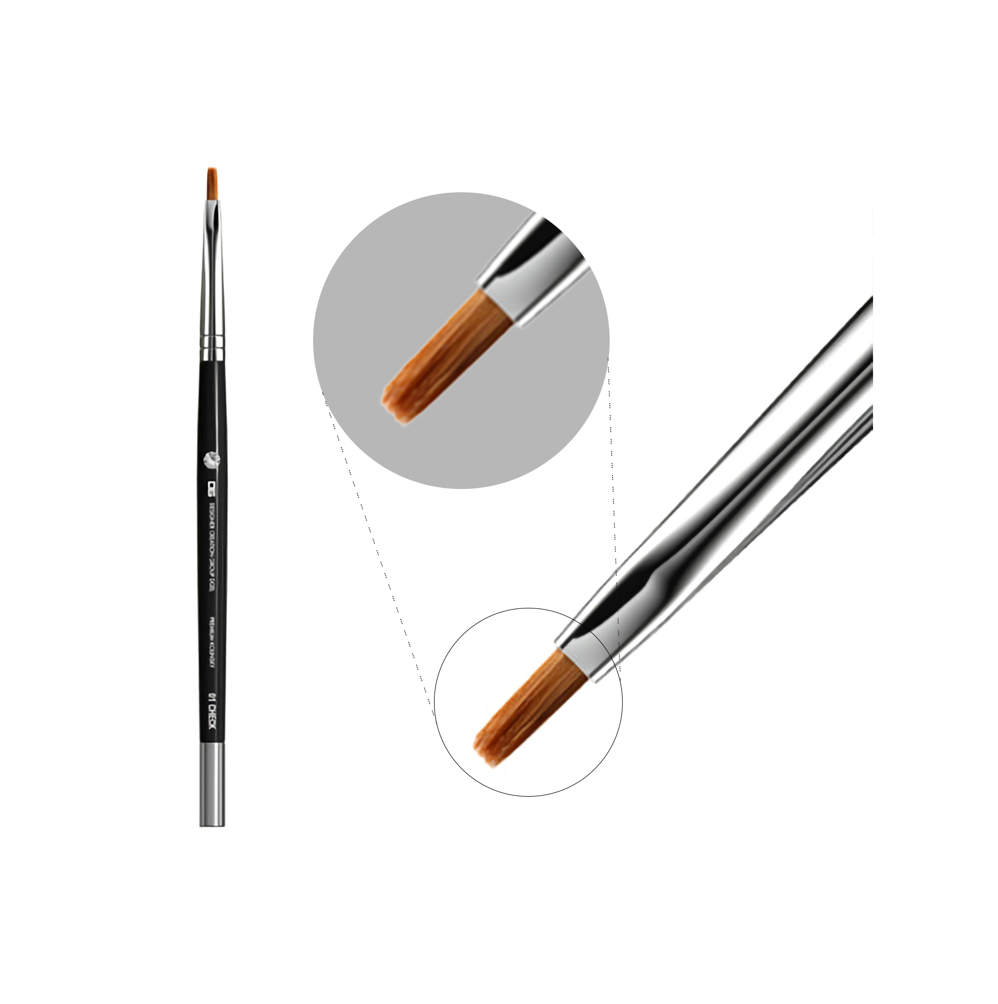 DGEL Artist 10 Brush Magnetic Frame Set