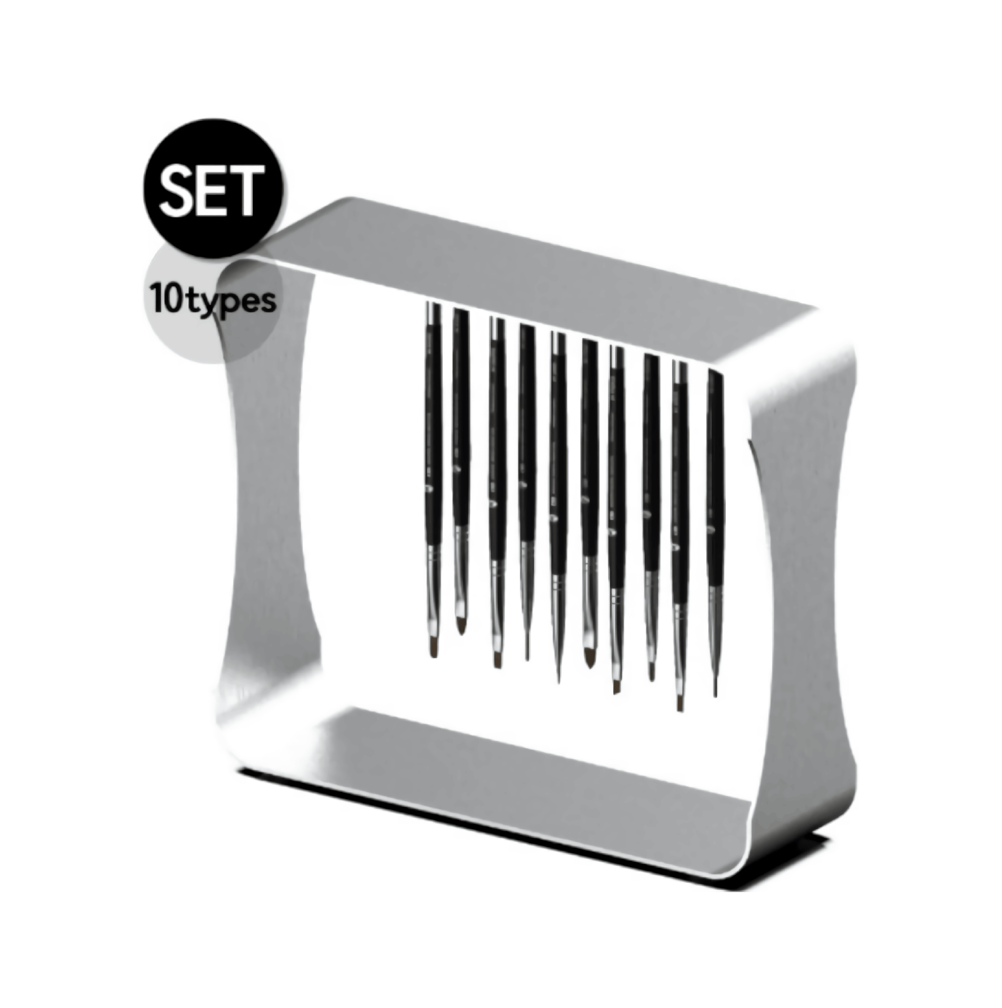 DGEL Artist 10 Brush Magnetic Frame Set