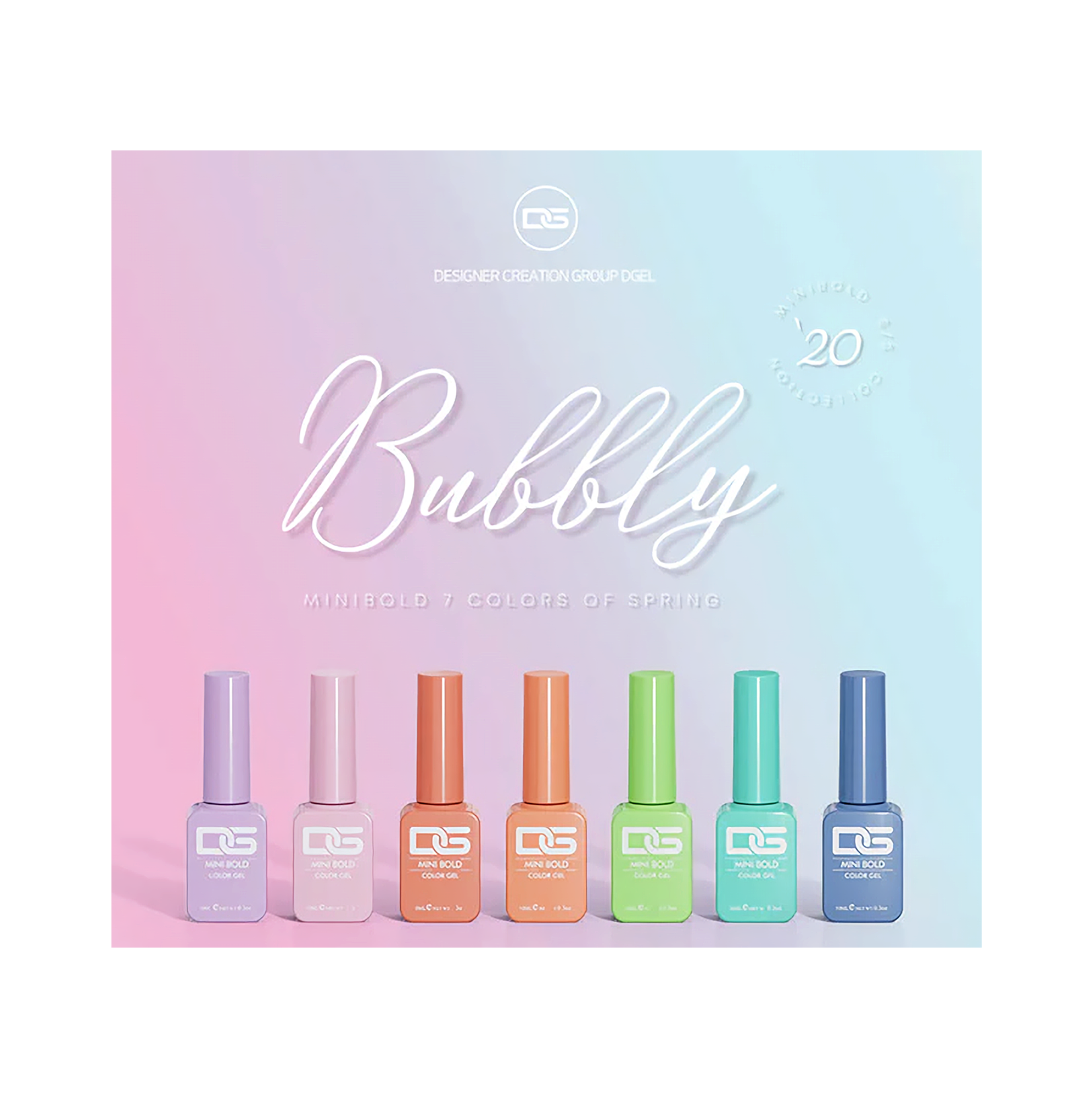 DGEL Bubbly 7 Piece Collection