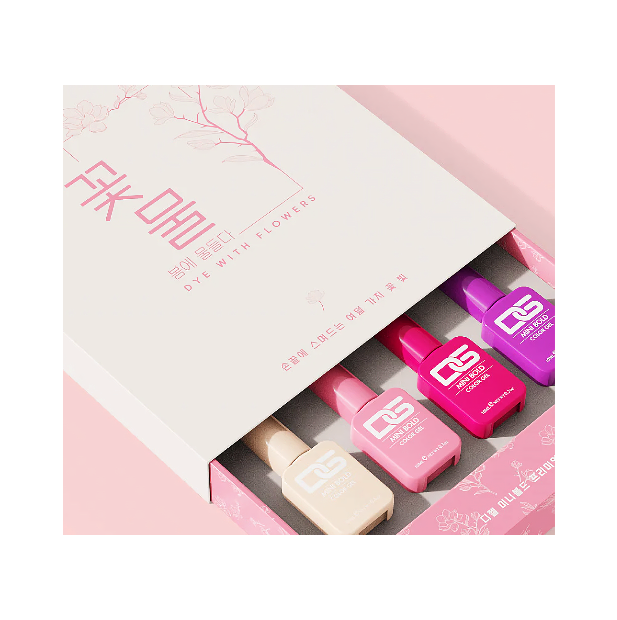 DGEL Dye with Flowers 8 Piece Collection