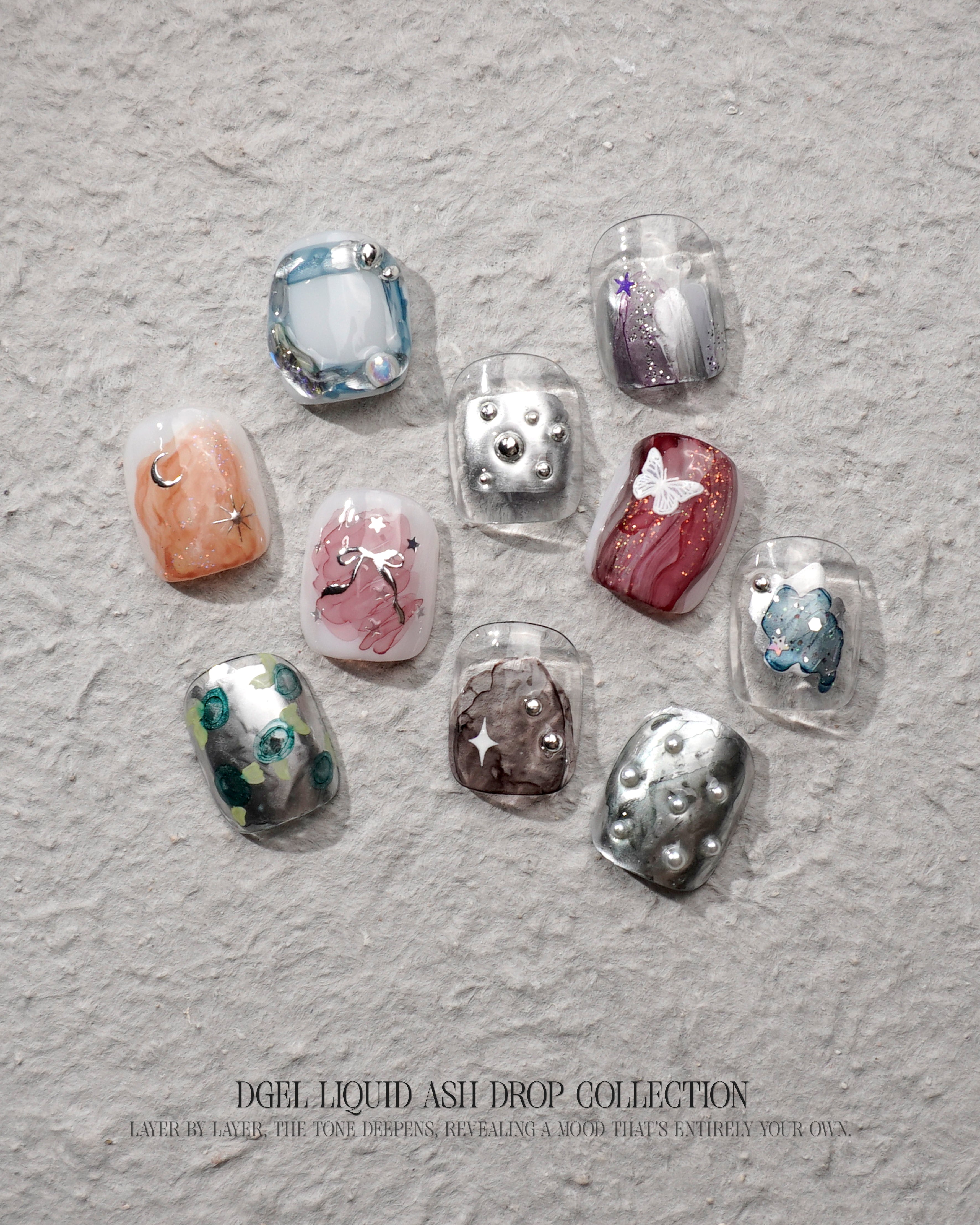 DGEL Ash Drop Liquid Ink Tint Collection
