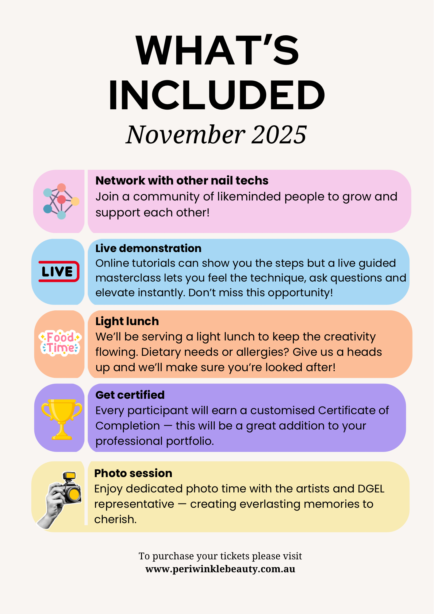 GNAL × DGEL Nail Art Masterclass - Hosted by Periwinkle - 25 Nov 2025