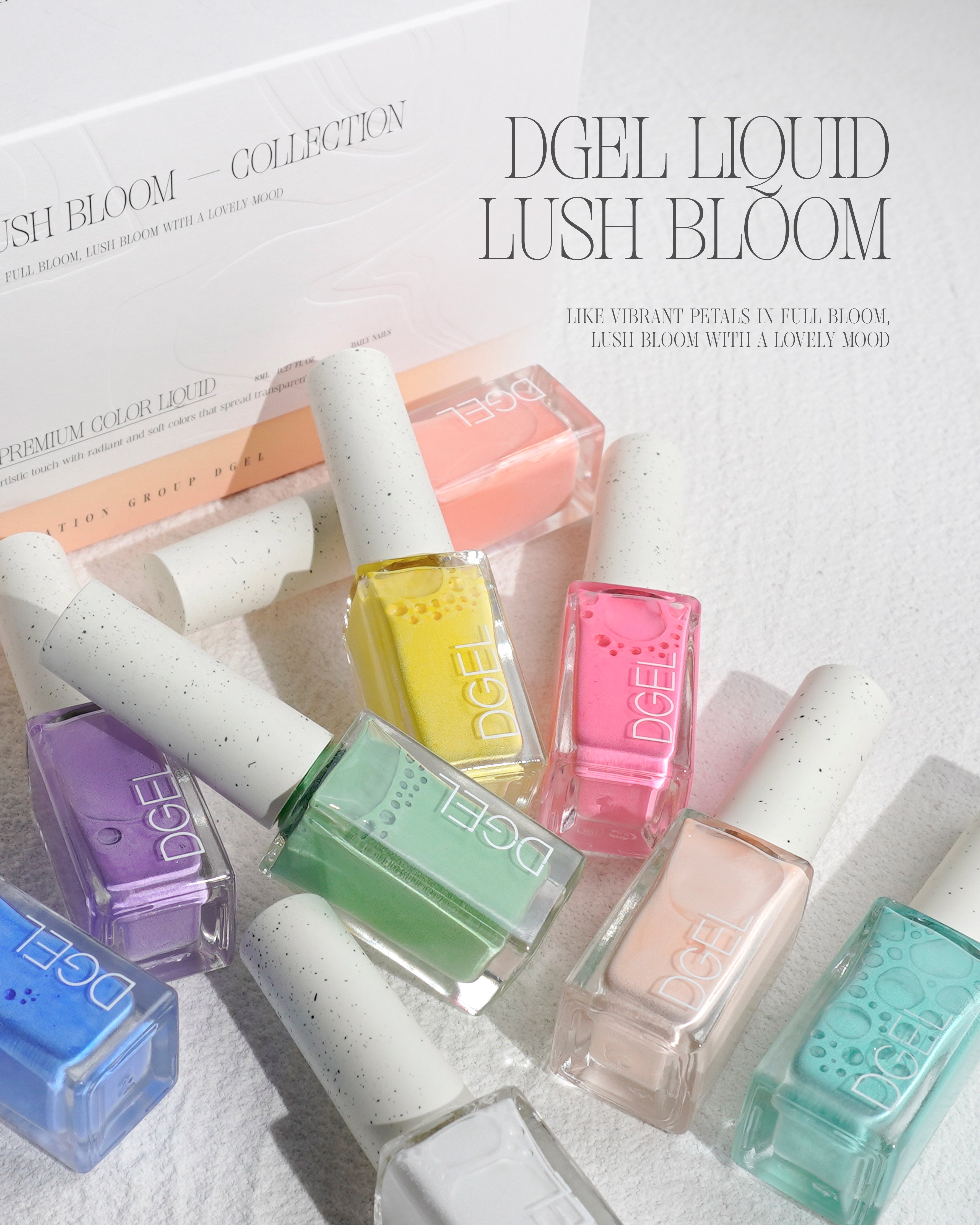 DGEL Lush Bloom Liquid Ink Tint Collection
