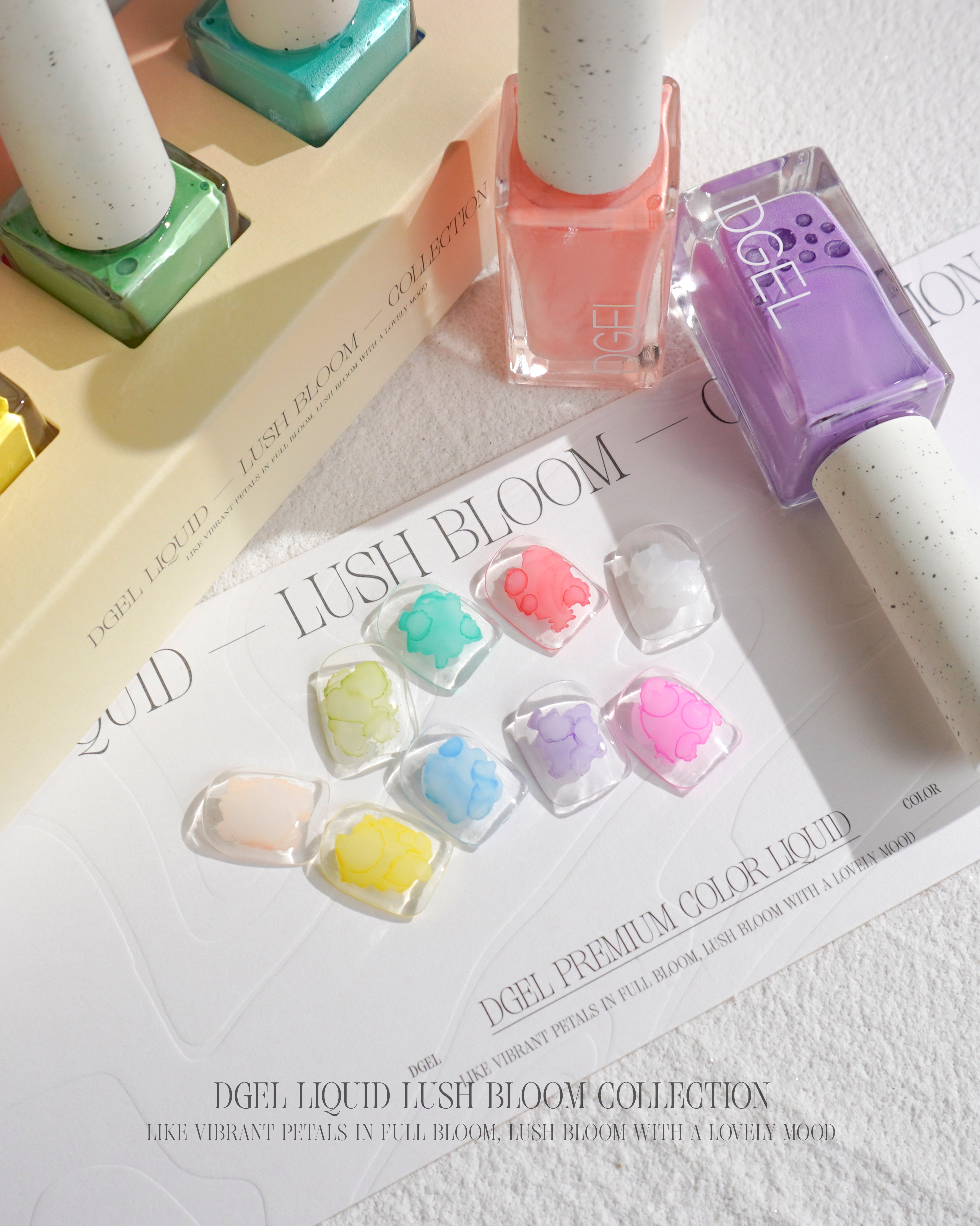 DGEL Lush Bloom Liquid Ink Tint Collection