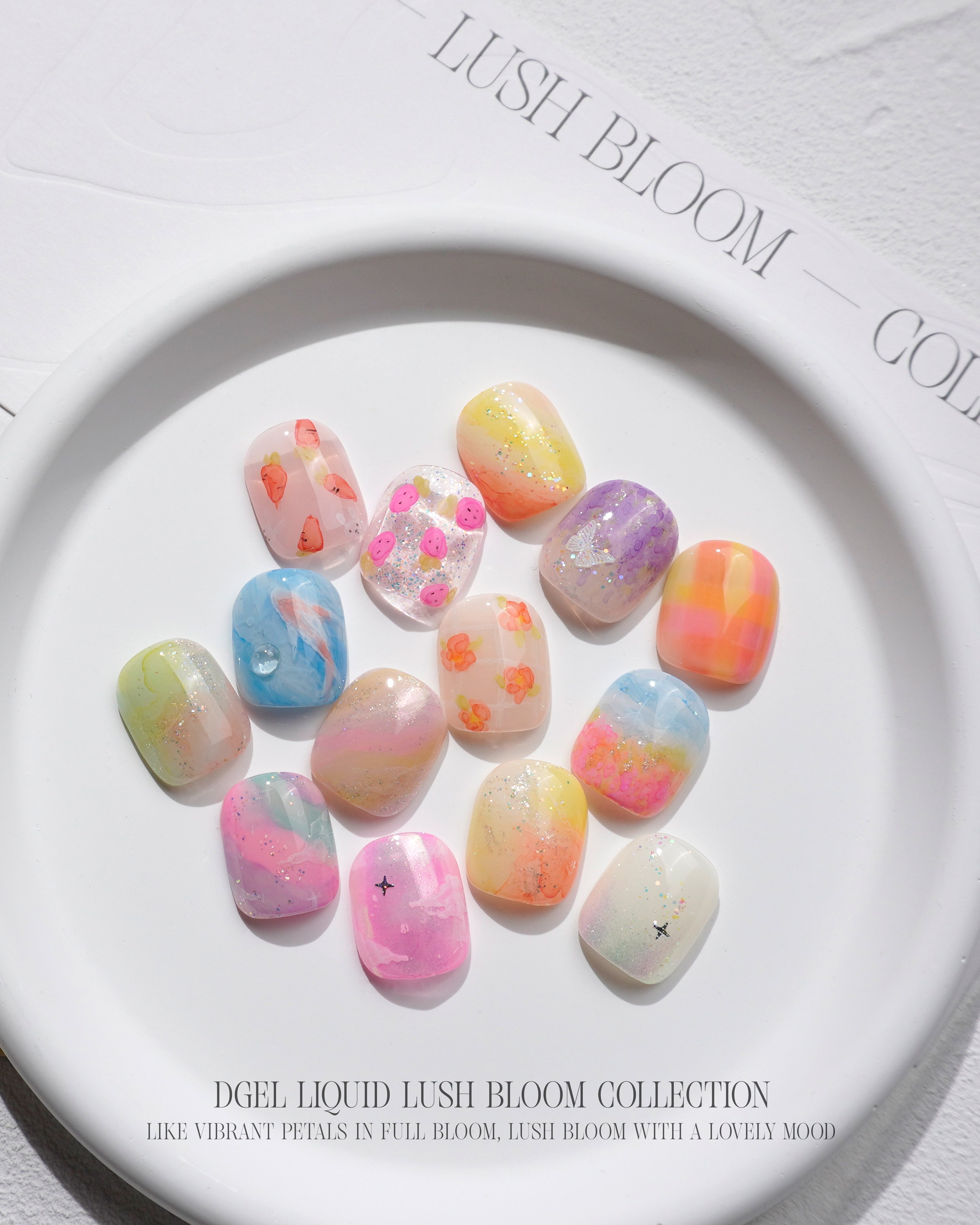 DGEL Lush Bloom Liquid Ink Tint Collection