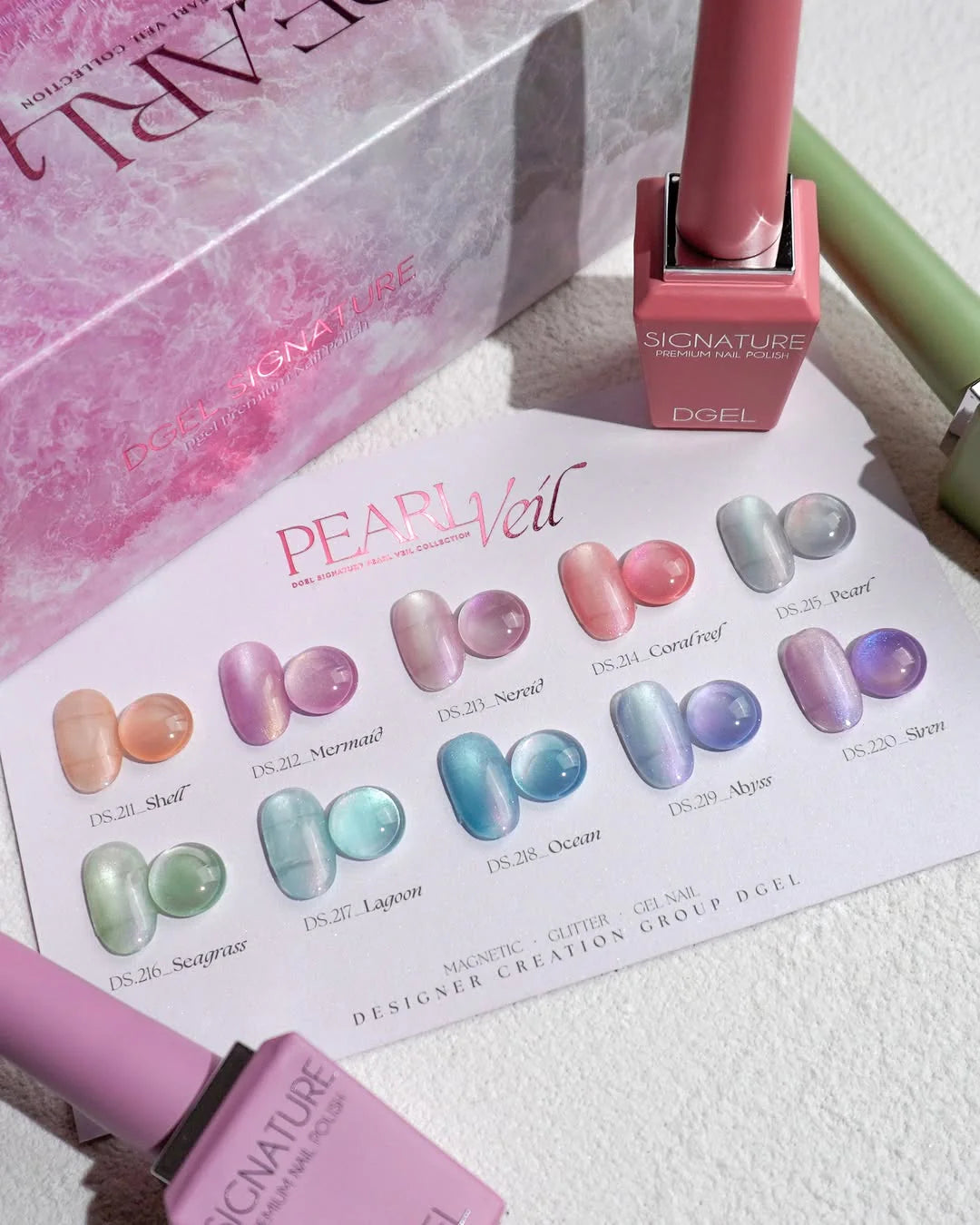 DGEL Pearl Veil Collection (Magnetic)