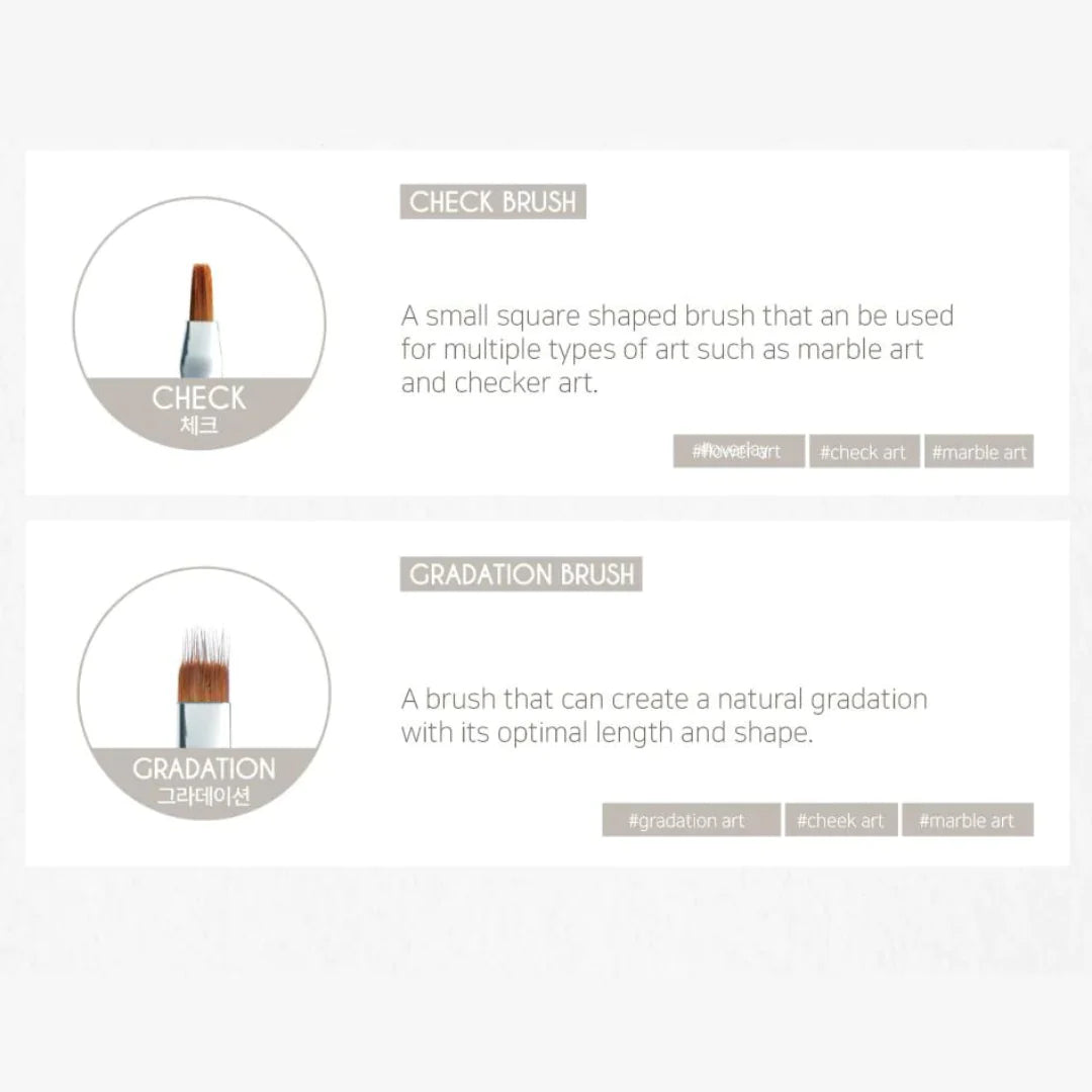 DGEL x JINI It's Jini Nail Brush Set